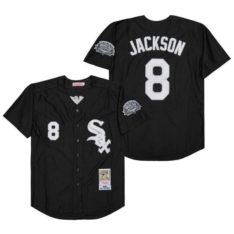 Chicago White Sox #8 Bo Jackson Style 7