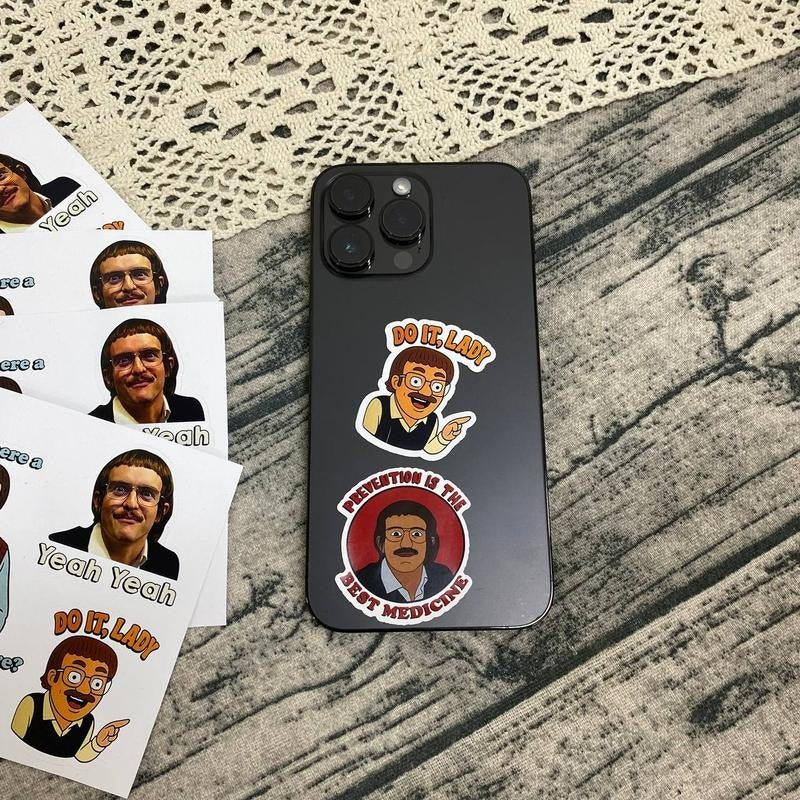 Chit Do It Lady Sticker, Viral TikTok Quote Sticker, Funny Waterproof Decal, Laptop Sticker, Aesthetic Motivation Sticker, Gift for Friends