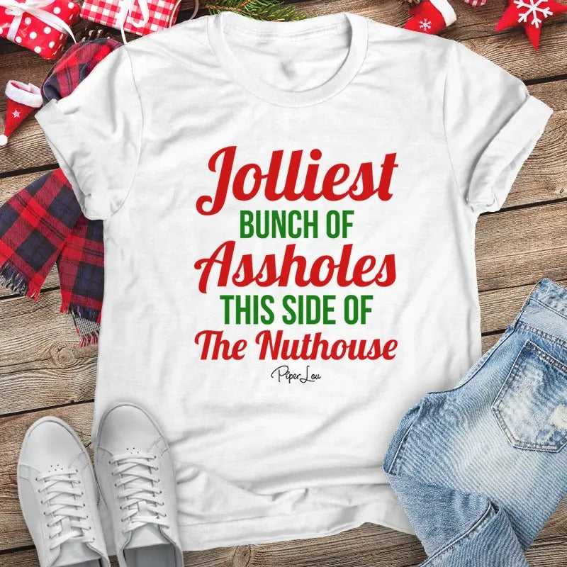 Christmas | Jolliest Bunch Of A**holes Christmas Apparel