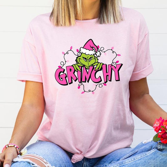 Christmas Shirt, Trendy Christmas T-Shirt, Funny Winter Holiday Outfit, Christmas Gift Tee For Woman, Funny Christmas Tee.