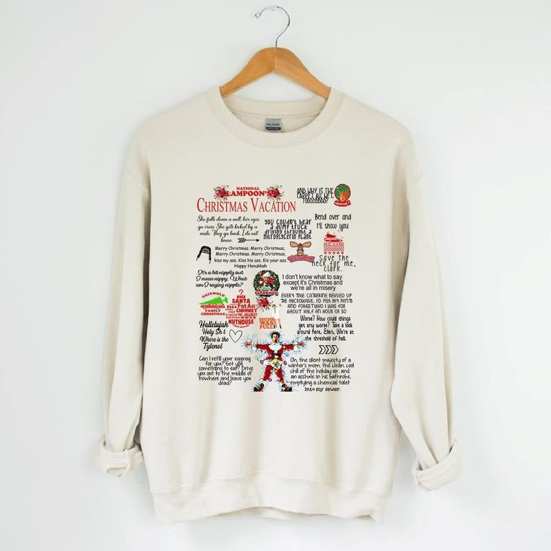 Christmas Vacation Rant Sweatshirt, National Lampoons Sweater, Christmas Vacation Quotes Crewneck, Family Christmas Sweatshirt, Vintage Christmas Sweatshirt, Clark Griswold Sweatshirt