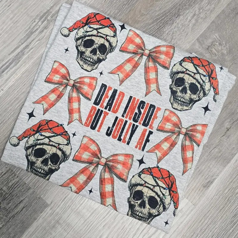 Christmas inside but Jolly Graphic Tee or Sweatshirt