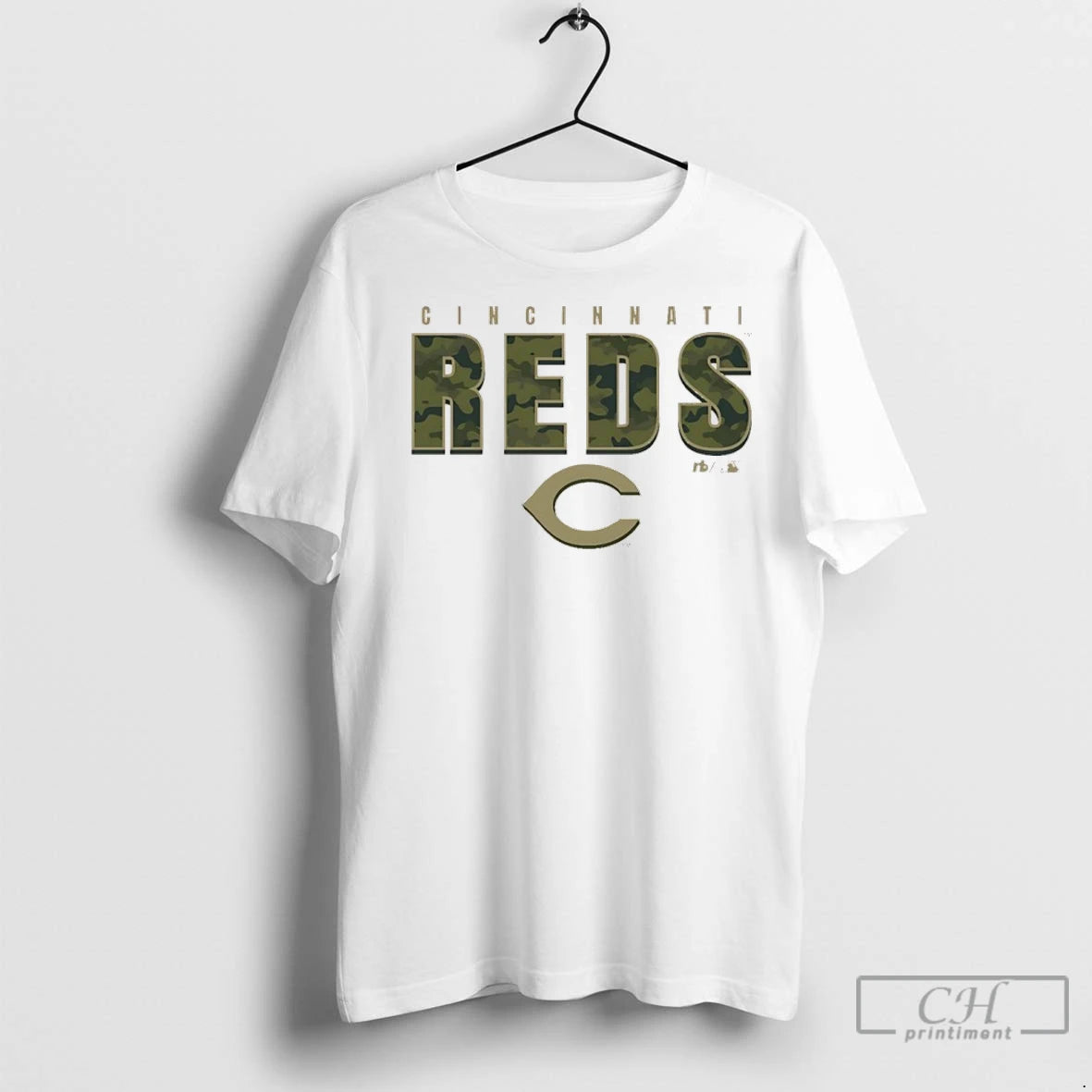 Cincinnati Reds Camo Mlb Postseason 2025 T Shirts