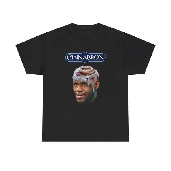 Cinnabron LeBron James Meme TShirt Funny tshirt Unisex Tshirt