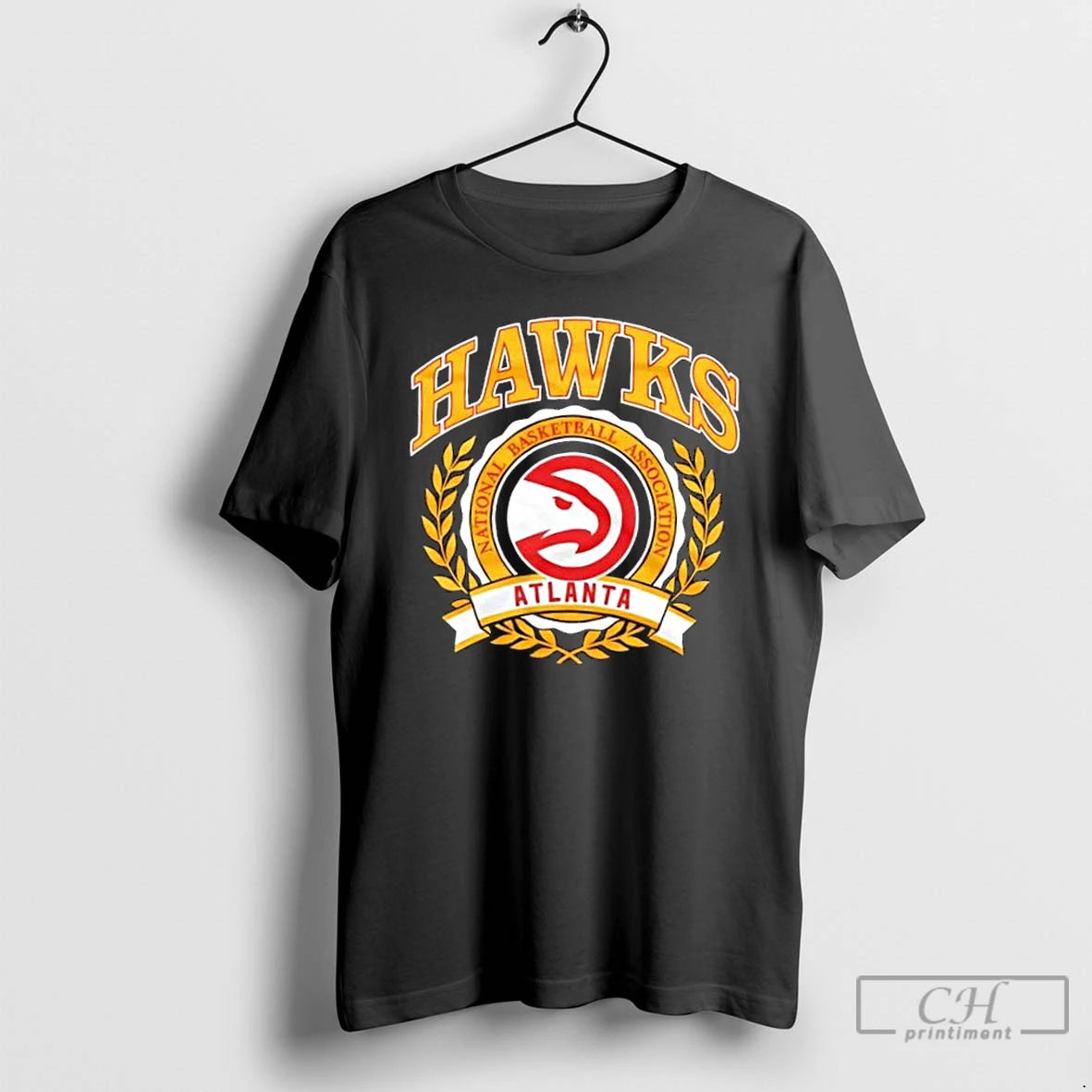 Classic Atlanta Hawks National Basketball Association Crest