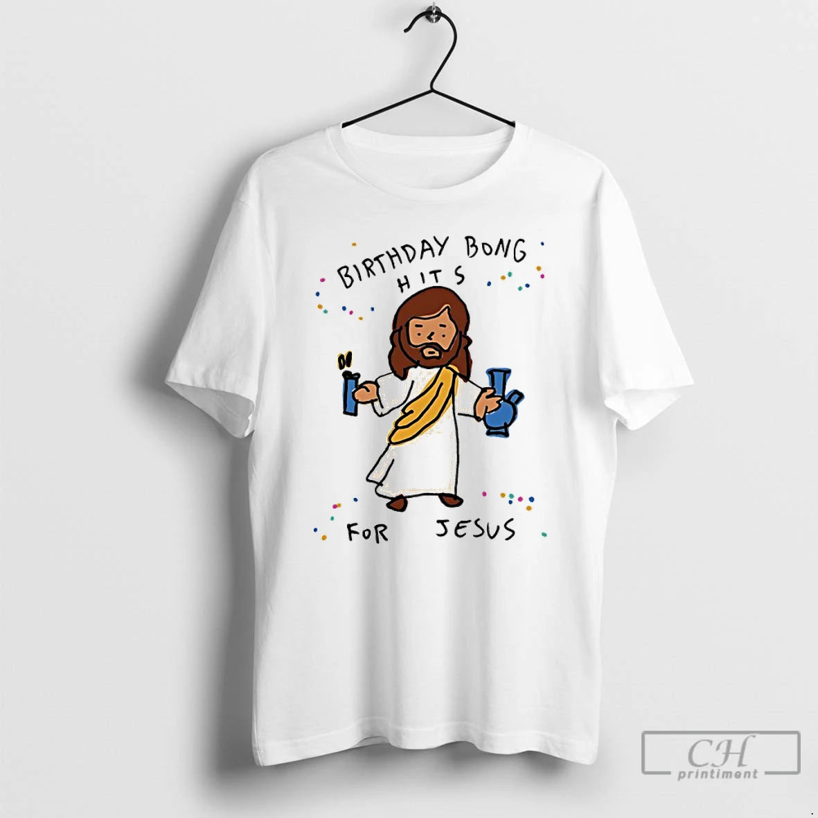 Classic Birthday Bong Hits For Jesus T-Shirts, Hoodie, Sweatshirt | WearSparks.com