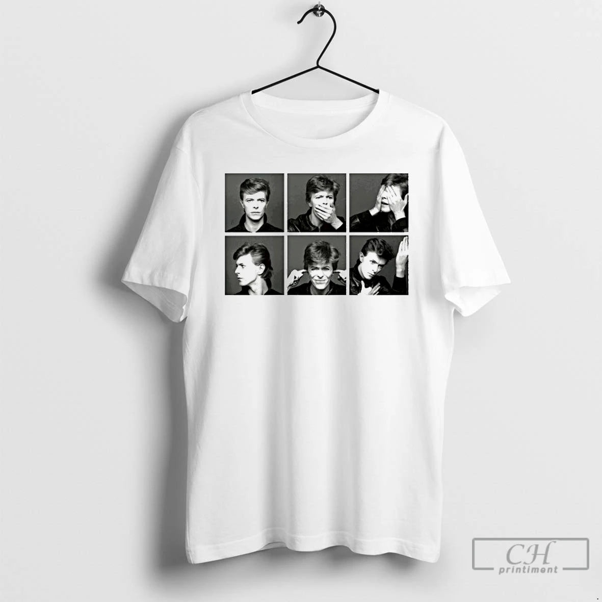 Classic David Bowie Photo Collage T-Shirts, Hoodie, Sweatshirt | WearSparks.com