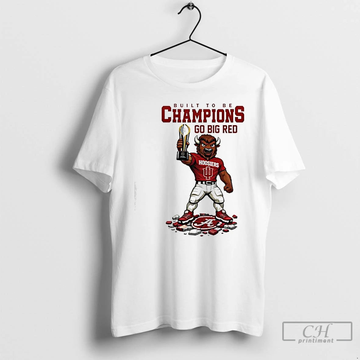 Classic Indiana Hoosiers Built To Be Champions 2025 Go Big Red