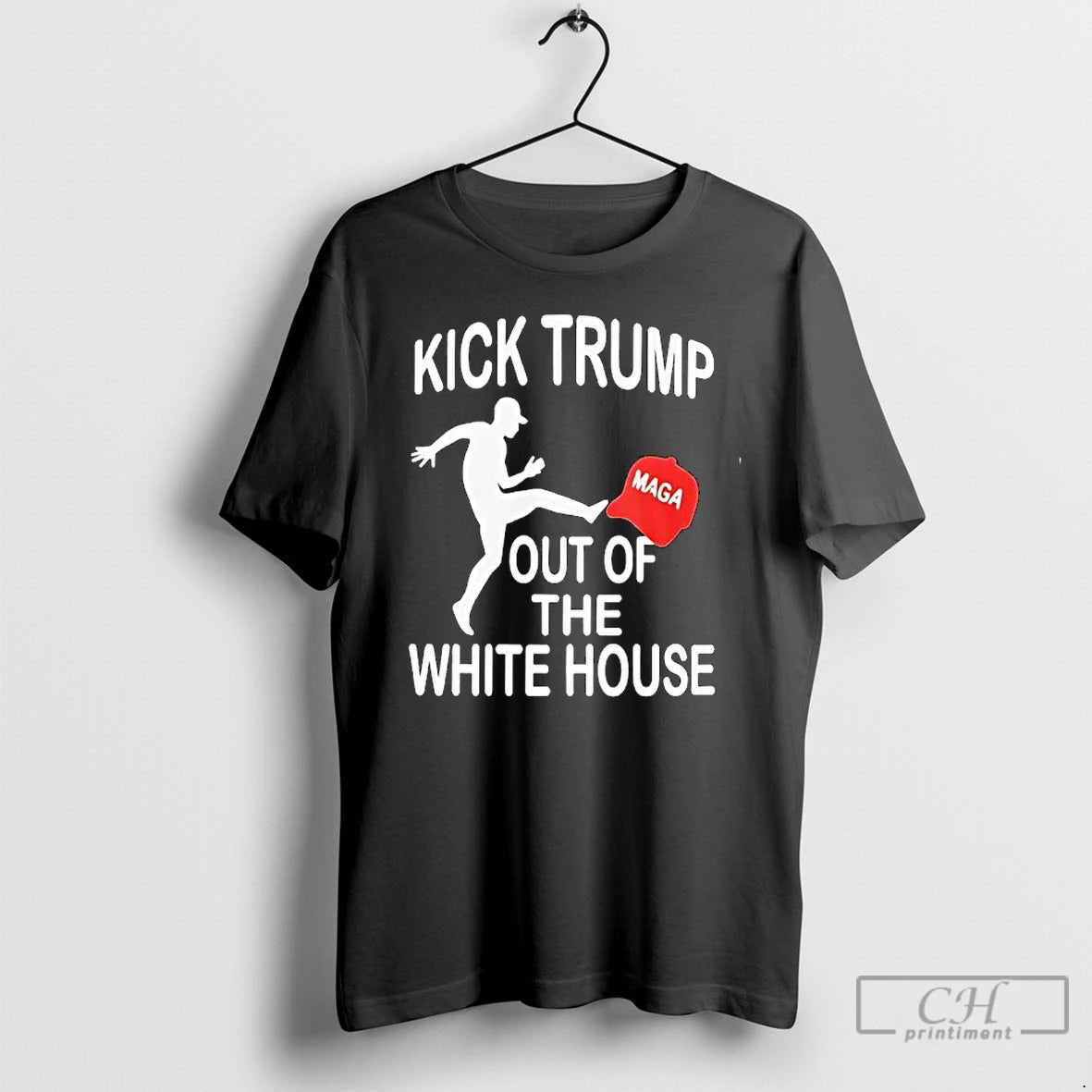 Classic Kick Trump Out Of The White House Anti Trump Funny T-Shirts, Hoodie, Sweatshirt | WearSparks.com