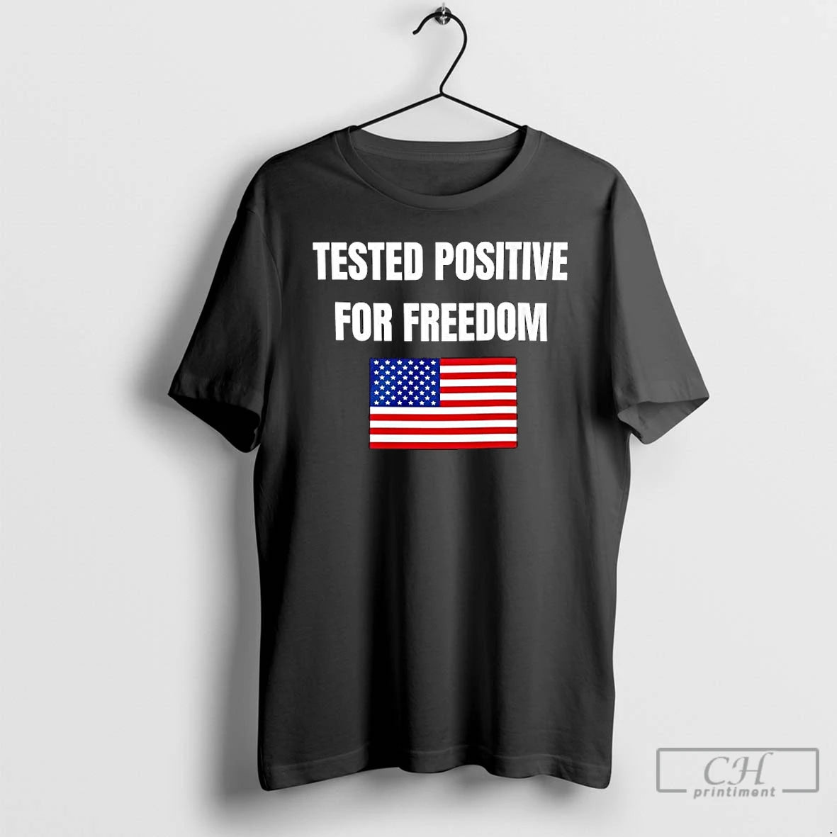 Classic Lisasmiths Tested Positive For Freedom Flag American T-Shirts, Hoodie, Sweatshirt | WearSparks.com