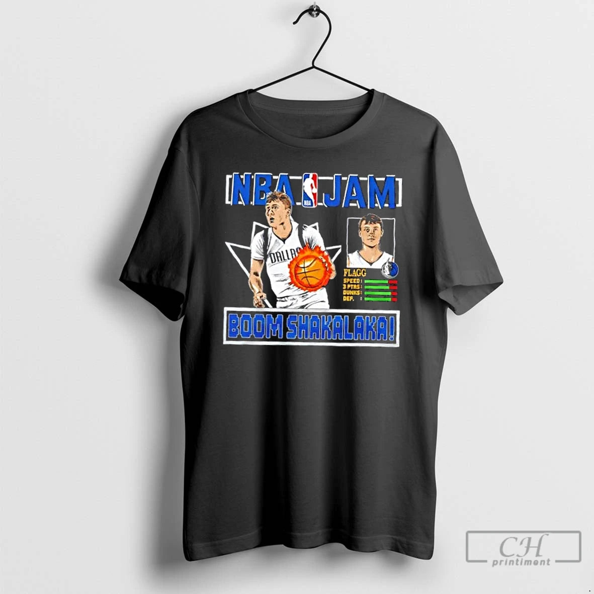 Classic Nba Jam Dallas Mavericks Cooper Flagg Boom Shakalaka T-Shirts, Hoodie, Sweatshirt | WearSparks.com