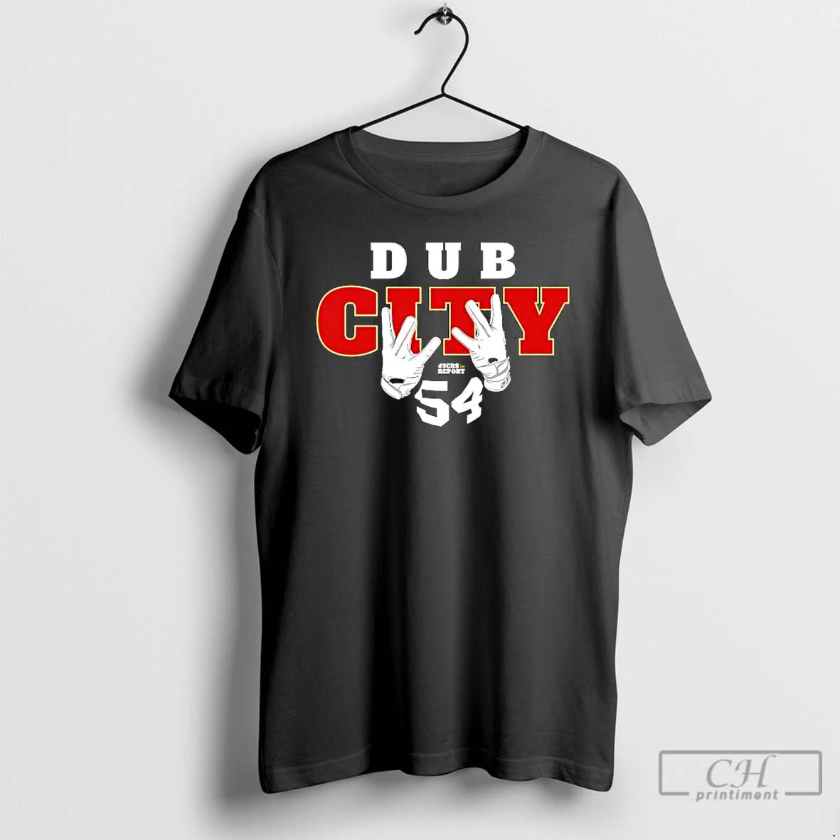 Classic San Francisco 49ers Dub City Fred Warner Graphic