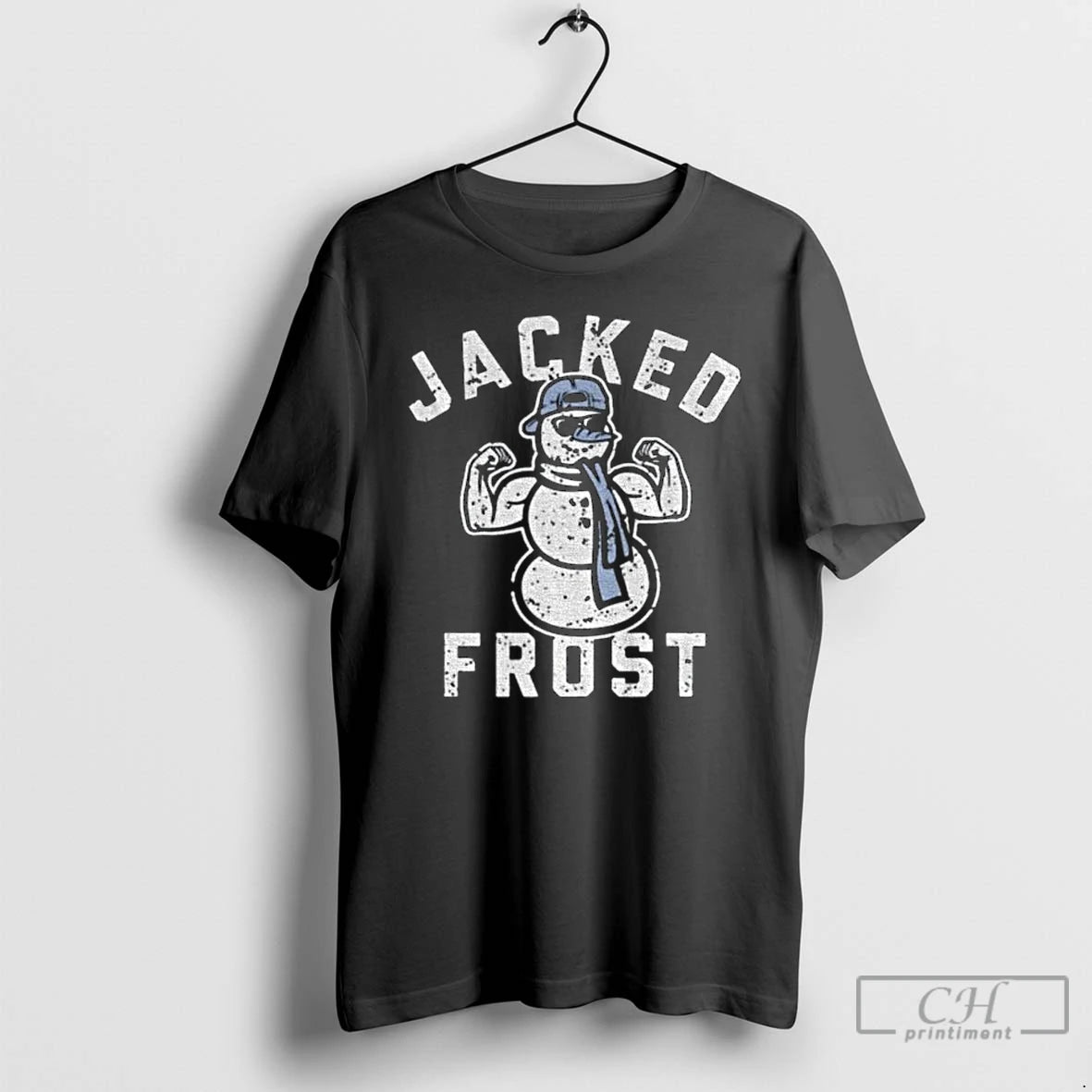 Classic Snowman Strong Jacked Frost Christmas