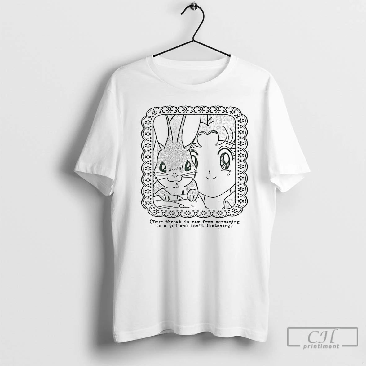 Classic Usagi Tsukino And Bunny Your Throat Is Raw From Screaming To A God Who T-Shirts, Hoodie, Sweatshirt | WearSparks.com