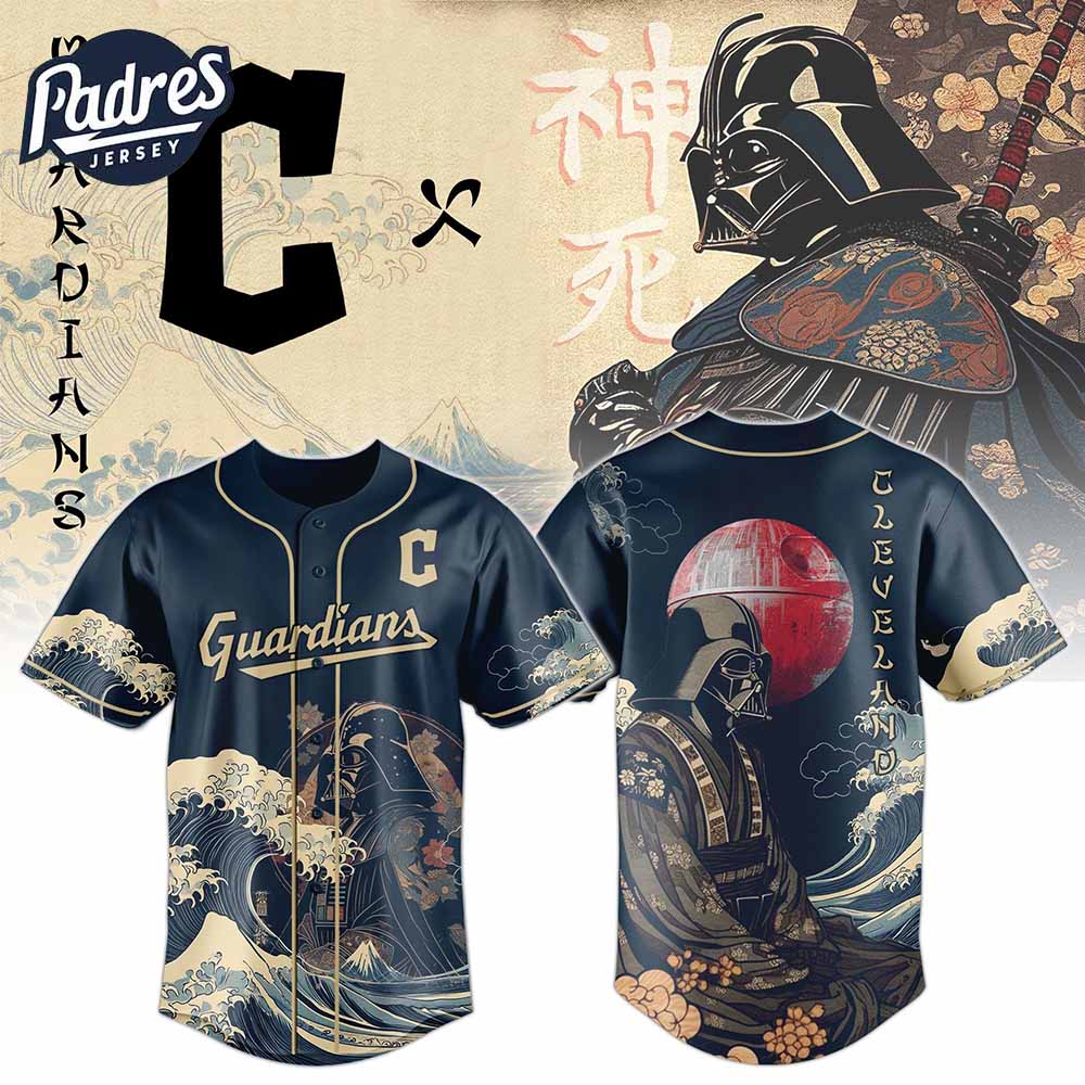 Cleveland Guardians Darth Vader MLB Japan Edition Baseball Jersey - Padres Jersey Oasis: Elevate Your Baseball Style Game