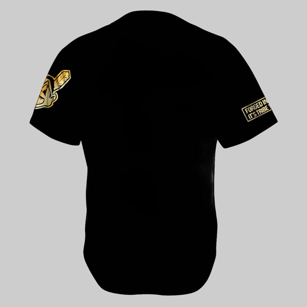 Cleveland Indians Gold Gothic 2025 Jersey - Grishko.com T-Shirts, Hoodie, Sweatshirt | WearSparks.com (Image 3)