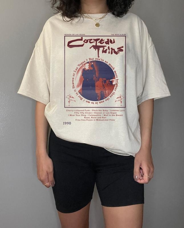 Cocteau Twins Heaven or Las Vegas shirt, Vintage Cocteau Twin unisex Sweater Hoodie T-Shirt