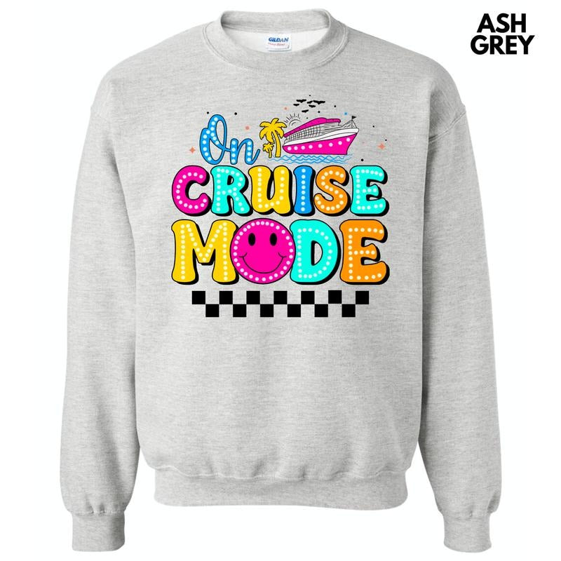 Colorful Cruise Mode Sweatshirt 'NLB' T-Shirts, Hoodie | WearSparks.com