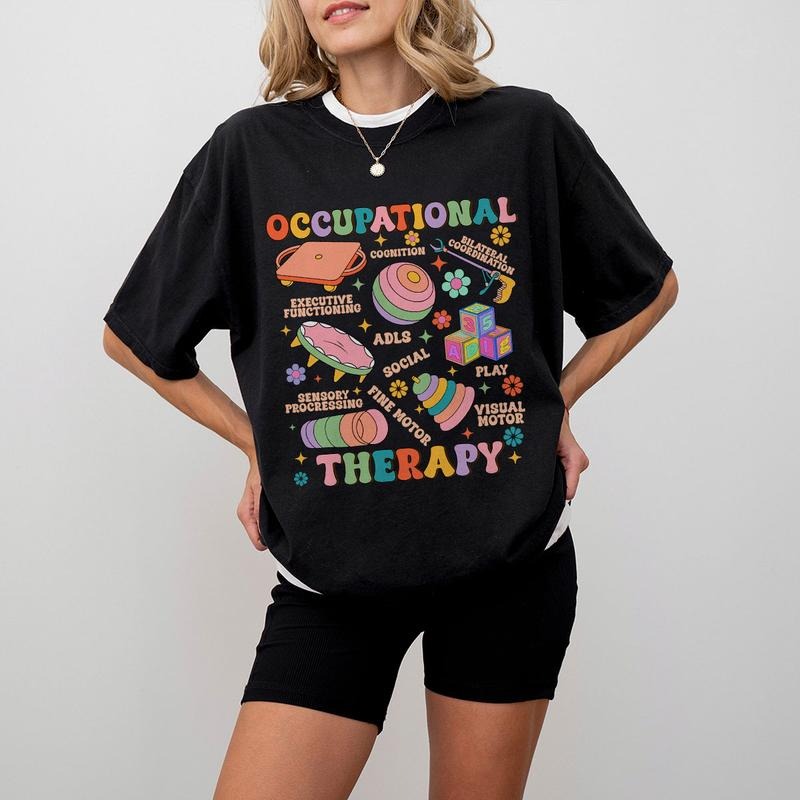 Comfort Colors Occupational Therapy Shirt, Occupational Therapist, OT COTA OTA Shirt, Occupational Therapist Assistant, Occupational Therapy Gifts, Pediatric OT Tee, Occupational Therapist Shirt, OT Assistant Tee, OT Team Shirt, Healthcare Women Top