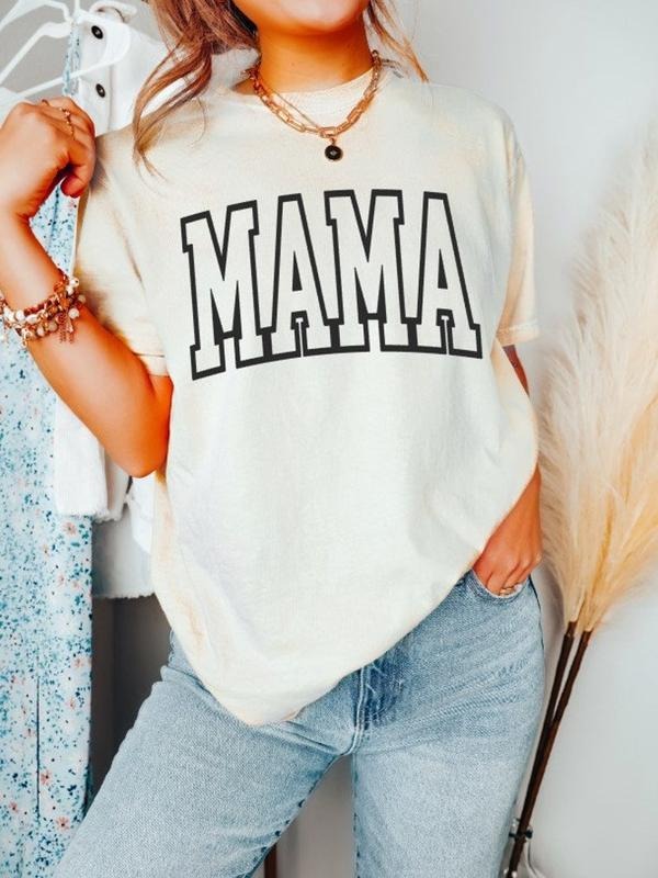 Comfort Colors Shirt, Mama Shirt, Mom Shirt, Gift For Mom, Mother's Day Shirt, Mother's Day Gift