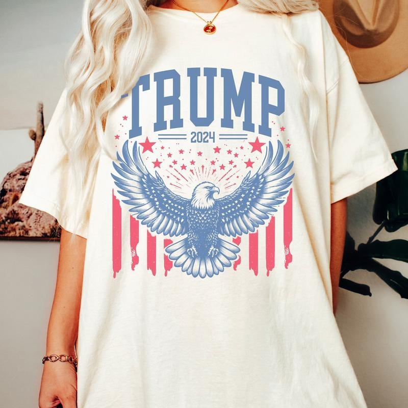 Comfort Colors Trump 2024 Shirt, Republican Shirt, MAGA 2024 Shirt, Election 2024 Gift, Pro Trump Shirt, Vote Shirt