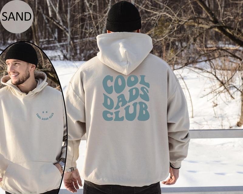 Cool Dads Club Hoodie, Cool Dads Club Sweatshirt, New Dad Shirt, Cool Dad Sweatshirt, Baby Shower Shirt For Dad, Funny Dad Sweater, Dad Birthday Sweatshirt, Fathers Day Gift