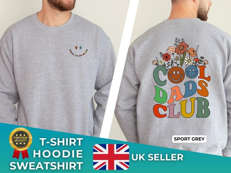 Cool Dads Club Sweatshirtfunny Shirt For Dadbirthday Gift For Dadcool Dads Club Shirtcool Gift For Dadgift For Dad Hoodie sweater and hoodie