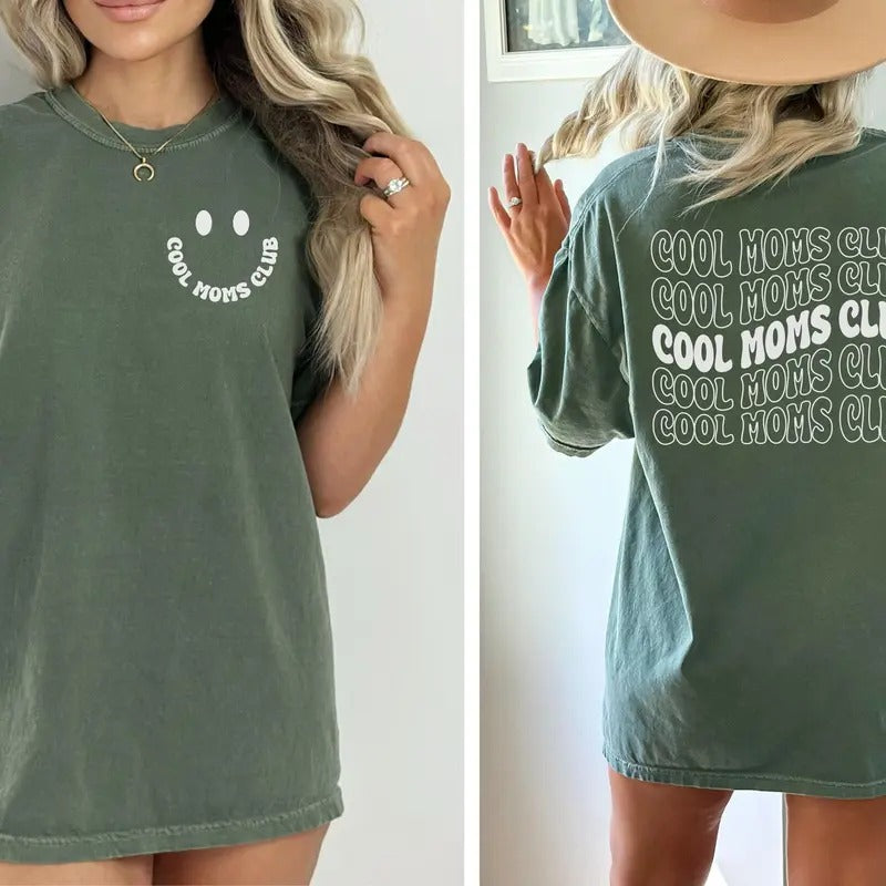 Cool Moms Club Shirt Cool Mom T-shirt Gift For Mom Best Mom Tee Mother's Day Gift Mom Birthday Gifts