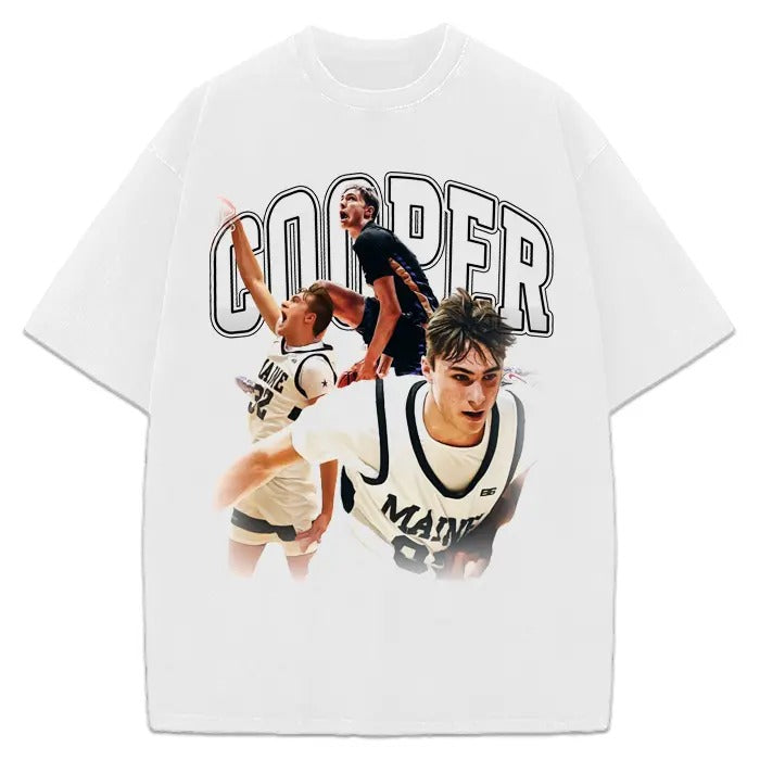 Cooper Flagg Coop Vintage Style Basketball 90's Graphic Design T-Shirt Crewneck Cotton