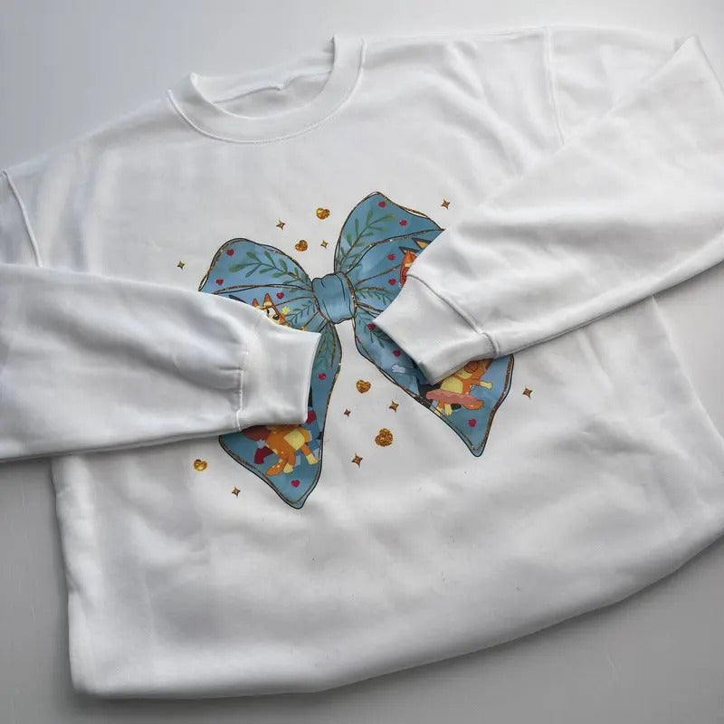 Couple Xoxo Sweatshirt, Blueeyy Tee, Valentine Cartoon T Shirt, Mothers day gift, family matching