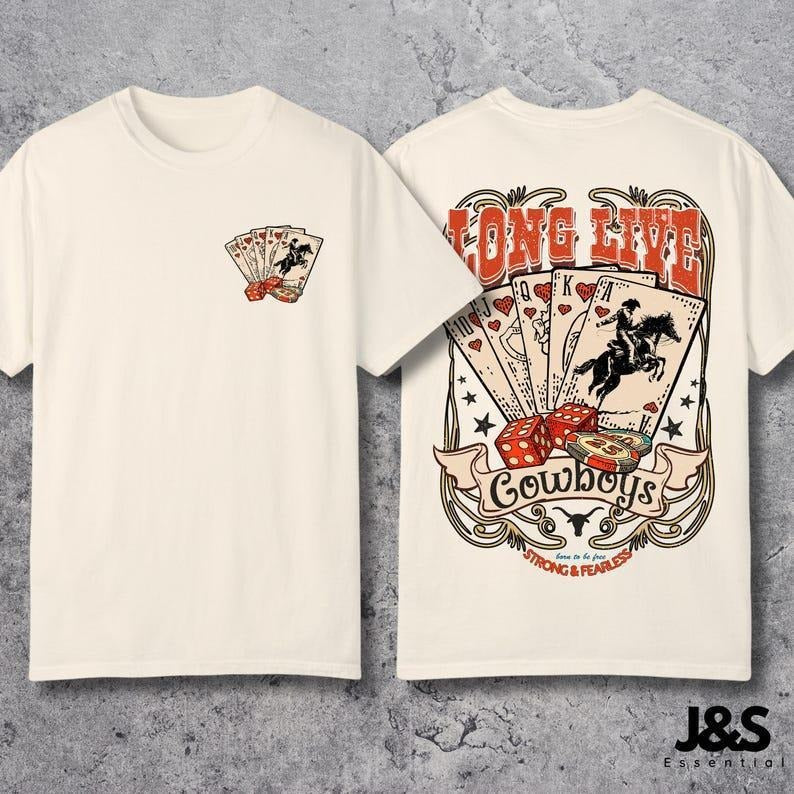 Cowboy Rodeo Vintage Graphic T-Shirt, Retro Cowboy Shirt, RodeoT-Shirt