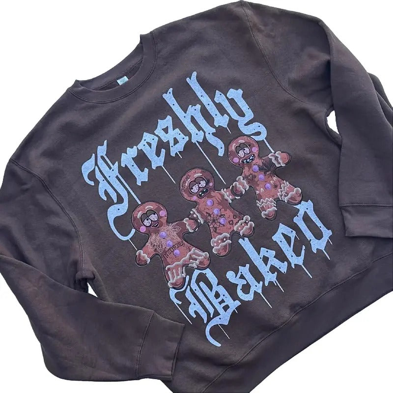 Crewneck Sweatshirt - Freshly Baked Gingerbread Cookies