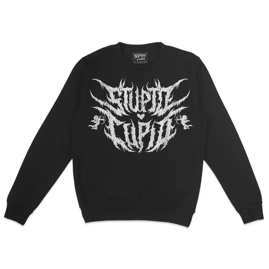 Crewneck Sweatshirt - Stupid Cupid Metal Valentines Day, Unisex, Sweater, Dark Romance, Smut, Booktok