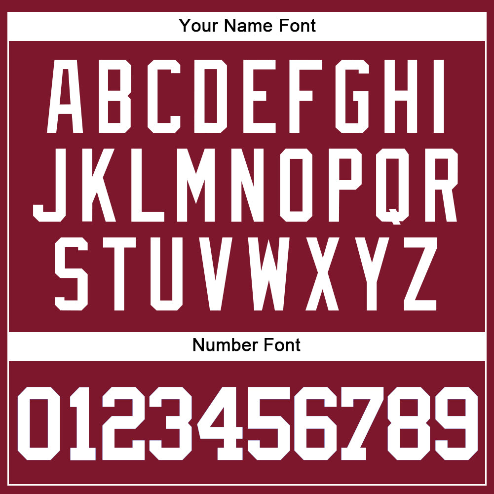 Custom Crimson White Authentic Baseball Jersey