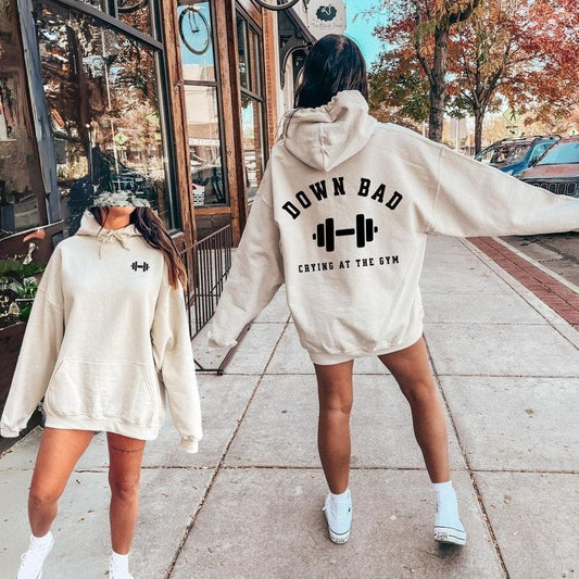 Crying at the Gym, Down Bad, Down Bad Shirt, Pump Cover Cotton Polyester