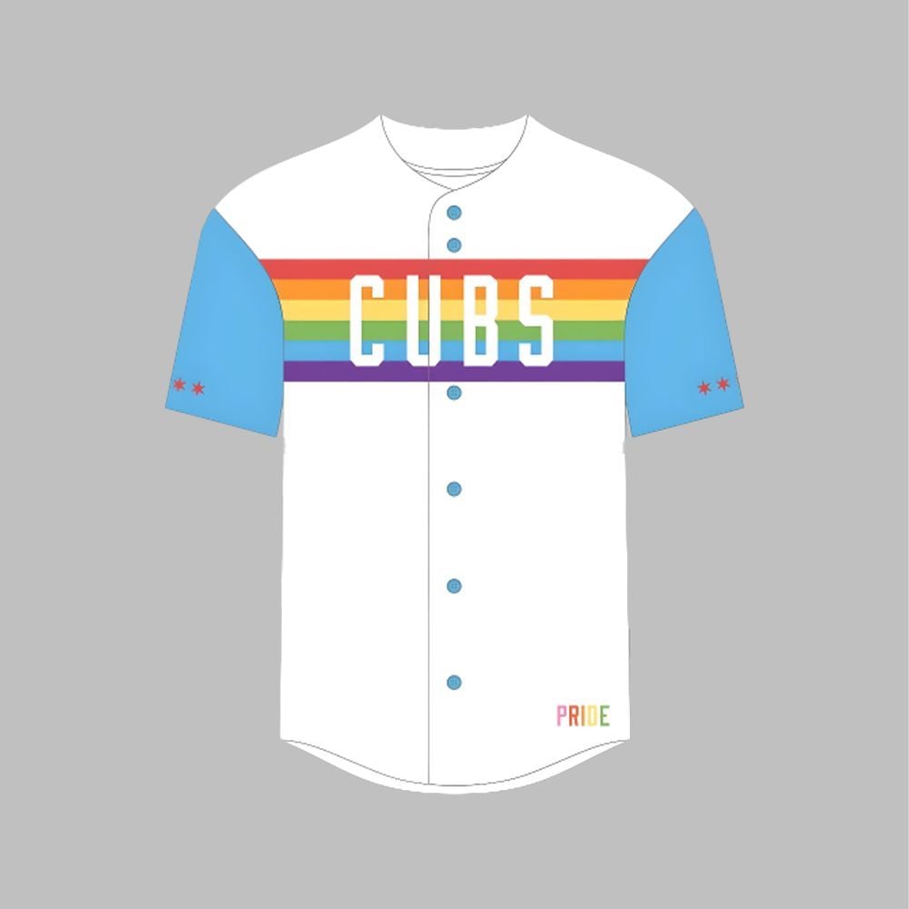 Cubs Pride Celebration Jersey Giveaway 2025 - Grishko.com