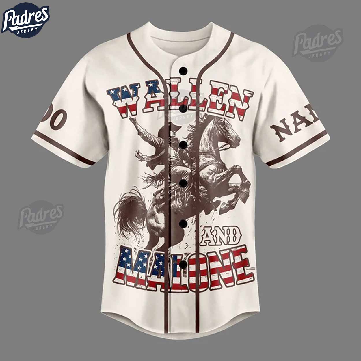 Custom 4th Of July Post Malone I Had Some Help Baseball Jersey - Padres Jersey Oasis: Elevate Your Baseball Style Game