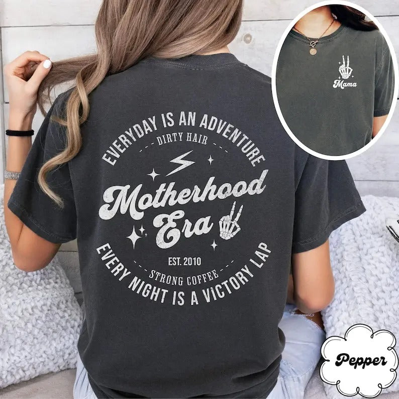 Custom Motherhood shirt, Funny Mom Shirt, Skeleton Mom Shirt, Mom Club Shirt, Funny Mothers Day Gift, New Mom Gift, New Mom Shirt, Cool Mom
