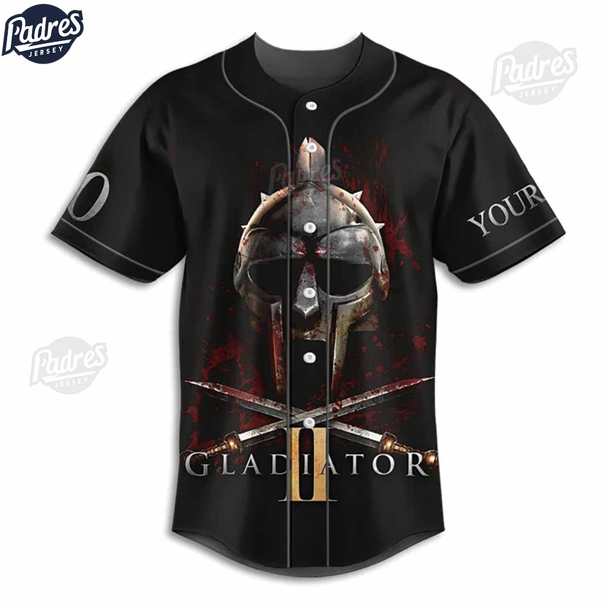 Custom Movie Gladiator Baseball Jersey Style - Padres Jersey Oasis: Elevate Your Baseball Style Game