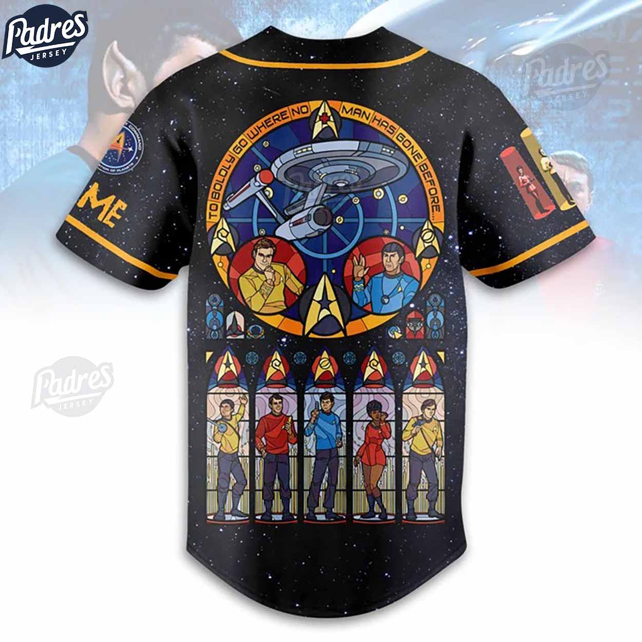 Custom Movie Star Trek Baseball Jersey Gift - Padres Jersey Oasis: Elevate Your Baseball Style Game