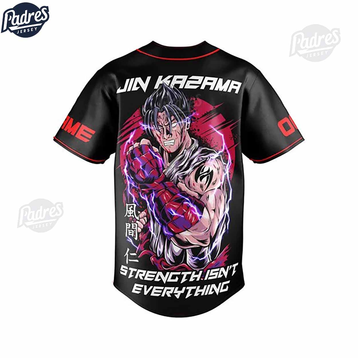 Custom Movie Tekken 8 Jin Kazama Baseball Jersey - Padres Jersey Oasis: Elevate Your Baseball Style Game