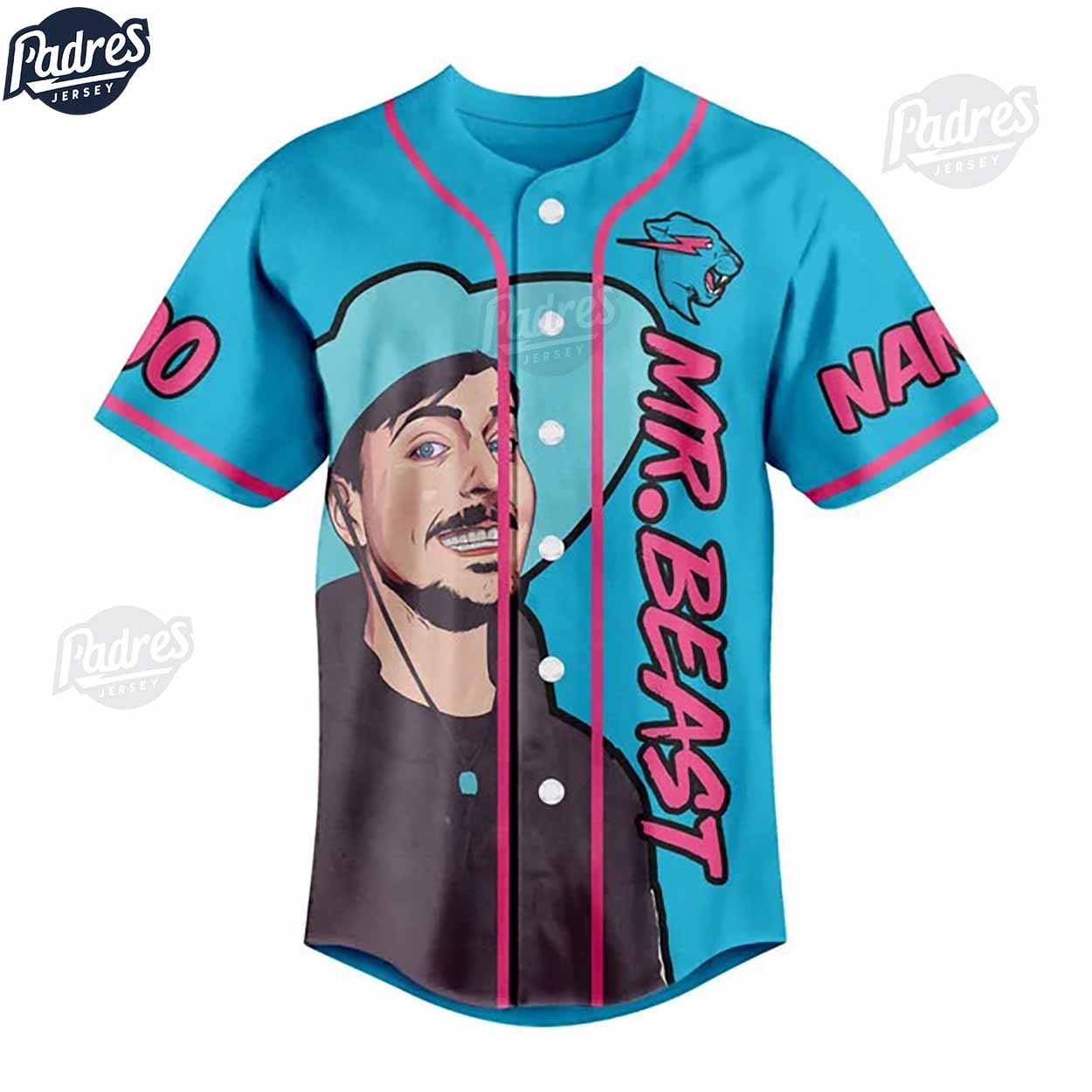 Custom Mr Beast Baseball Jersey Style - Padres Jersey Oasis: Elevate Your Baseball Style Game