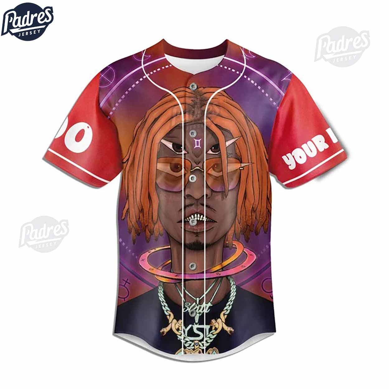 Custom Music Bittersweet Tour 2024 Gunna Baseball Jersey - Padres Jersey Oasis: Elevate Your Baseball Style Game