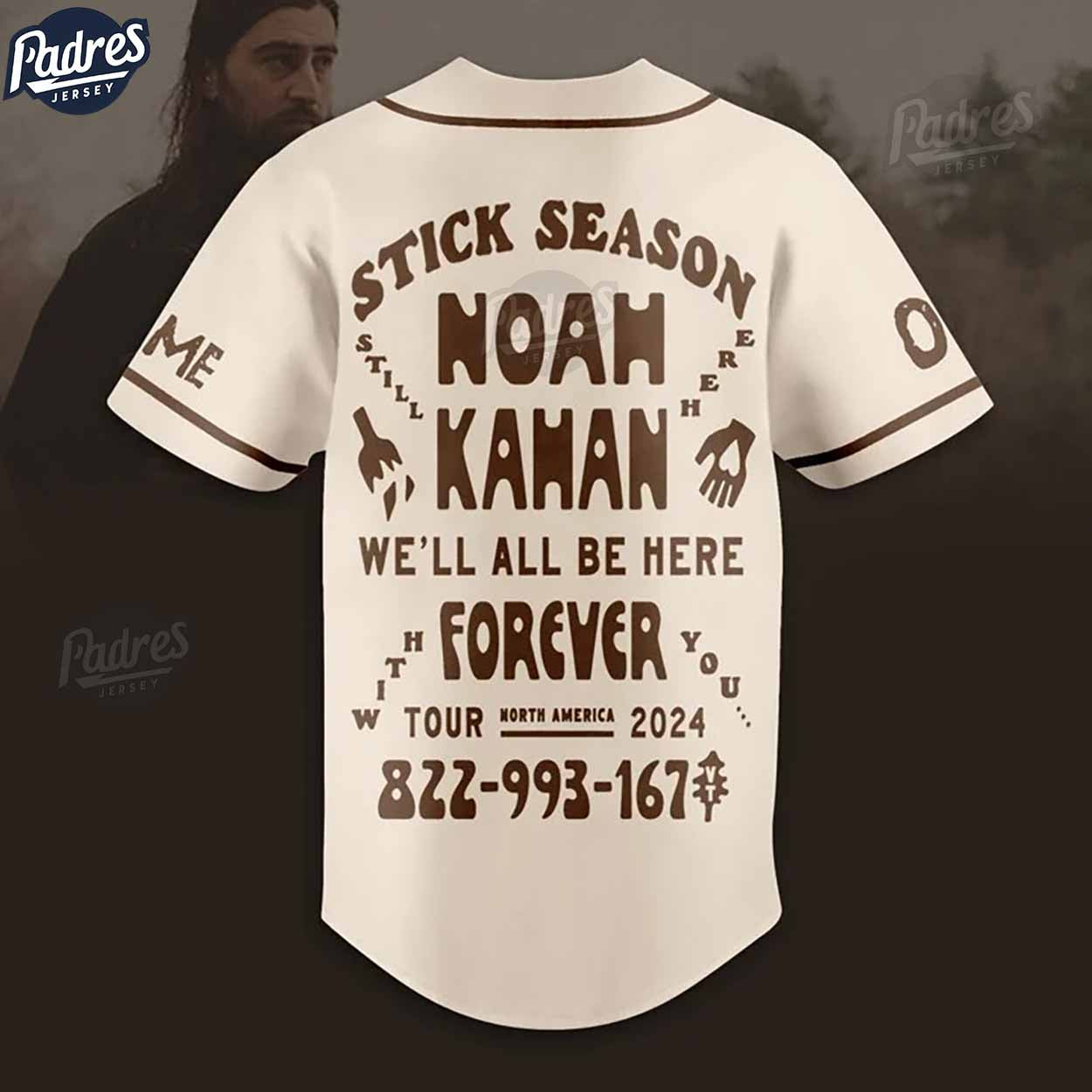 Custom Noah Kahan USA Baseball Jersey - Padres Jersey Oasis: Elevate Your Baseball Style Game