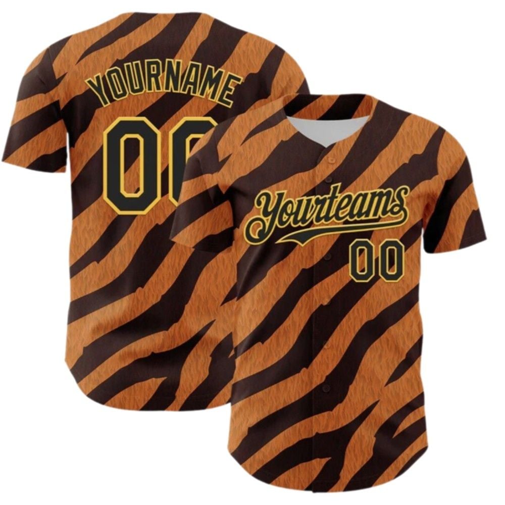 Custom Pattern Rave Party Animal Tiger And Leopard Print Jersey - Grishko.com