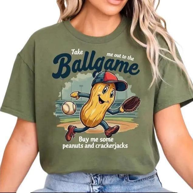 Cute Baseball Mom Tshirt, Take me Out The Ballgame Funny Baseball Shirt, Gift for Baseball Mama, Retro Baseball Sweatshirt, T-Ball Mom T-Shirt
