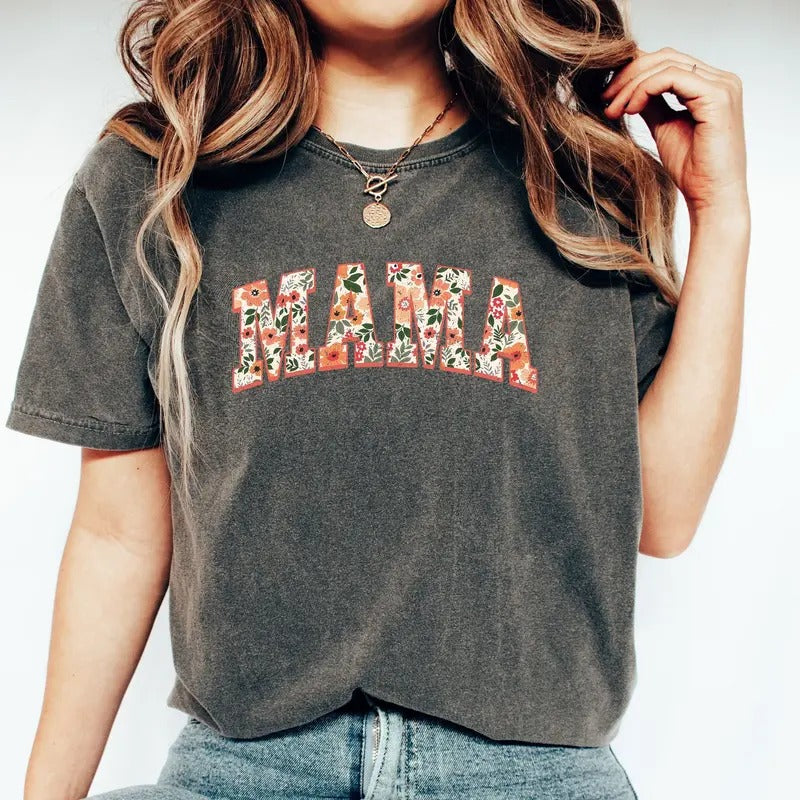 Cute Gardener Mama Shirt Gift For Mothers Day Flower Mama Shirt Floral Mama Shirt Flower Lover Mama Shirt Mothers Day Gift From Daughter TK43GN