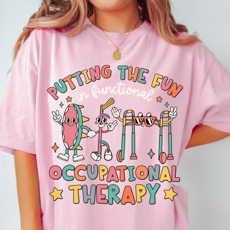 Cute Occupational Therapy Shirt, OT Shirt, Special Education Shirt, Therapist Shirt, Autism Awareness, Sped Teacher Gift, Neurodiversity Tee Casual Top