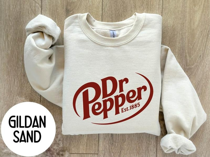 DR.PEPPER Sweatshirt, Dr.Pepper Unisex Crewneck, Dr.Pepper Gifts, Fathers Day Gift