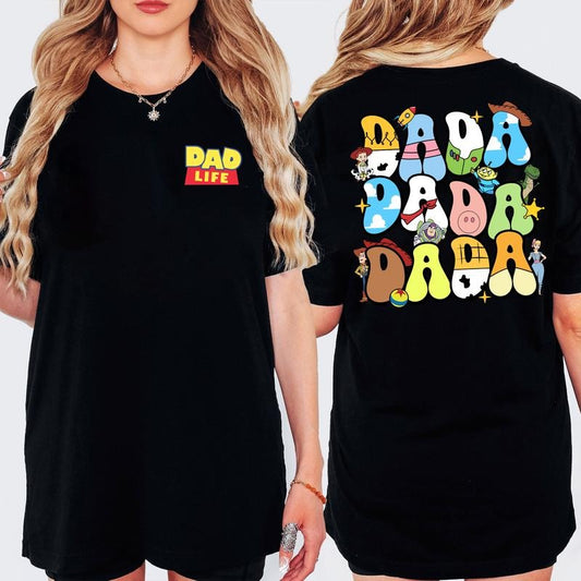 Dad Carto0n T0ys Movie Shirt, Family Vacation Shirt